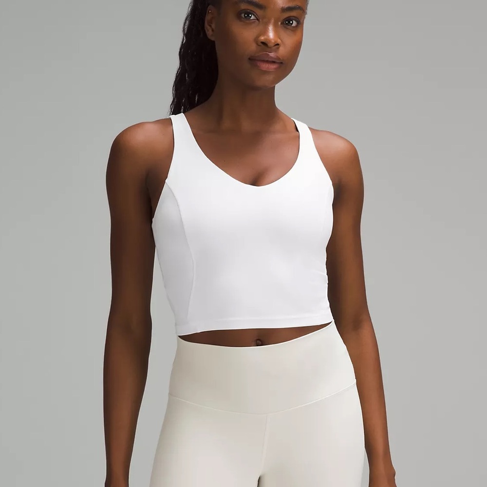 Brand new white lululemon Align tank
